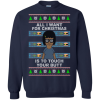 All I Want For Christmas Is Touch Your Butt Chrismast Sweater