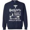Hogwarts Wasn't Hiring So I Heal Muggles Instead T Shirts, Hoodies