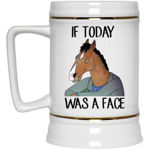 Bojack Horseman: If Today Was A Face Coffee Mug