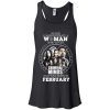 A Woman Who Loves Criminal Minds and Was Born In February T Shirts, Tank Top