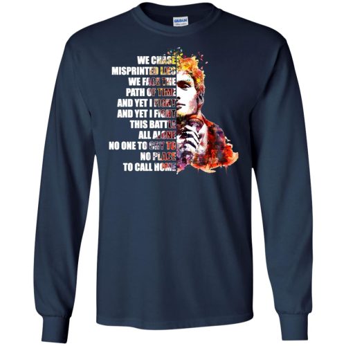 Layne Staley We chase misprinted lies. We face the path of time T Shirts