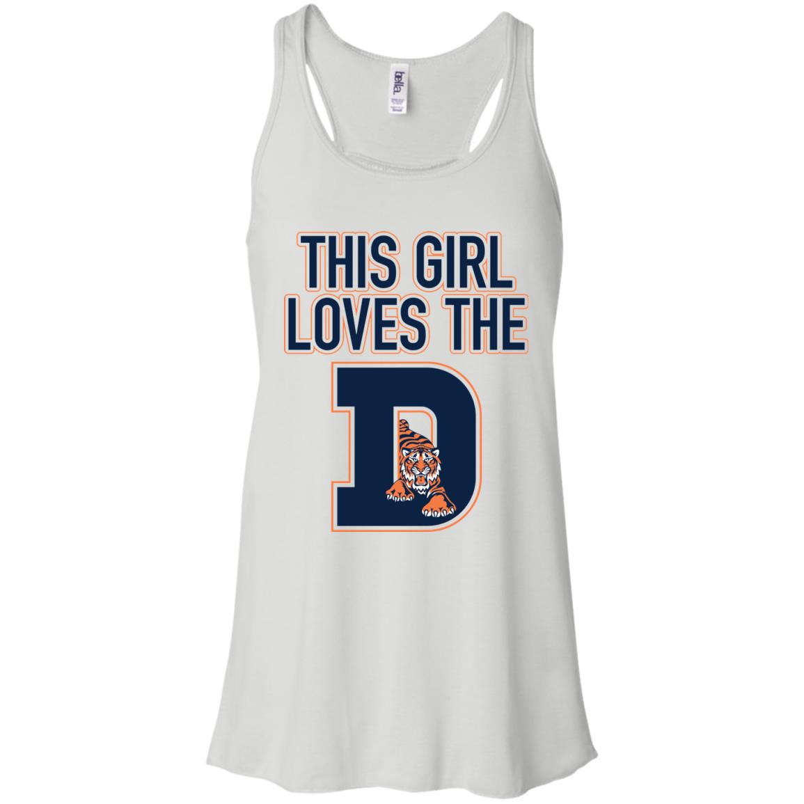 Detroit Tigers MLB22 4th of July Women's Tank - 196313831445