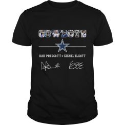 Dallas Cowboys Dak Prescott Ezekiel Elliott T - Shirt