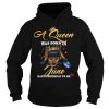 A Queen Was Born In June Happy Birthday To Me Shirt