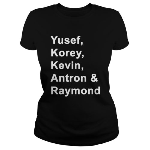 Yusef, Korey, Kevin, Antron et Raymond Shirt
