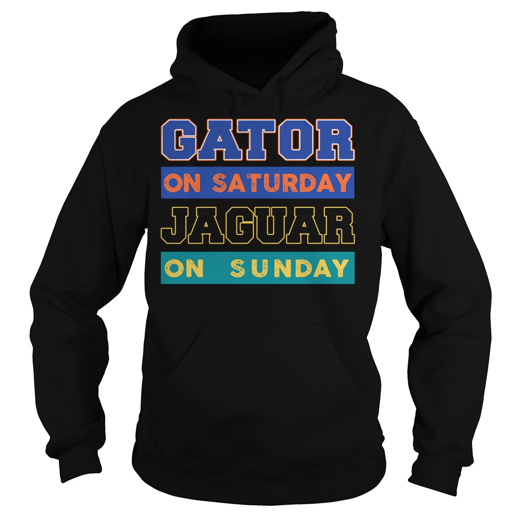 Gator On Saturday Jaguar On Sunday Jacksonville Football T Shirts, Hoodies,  Sweatshirts & Merch