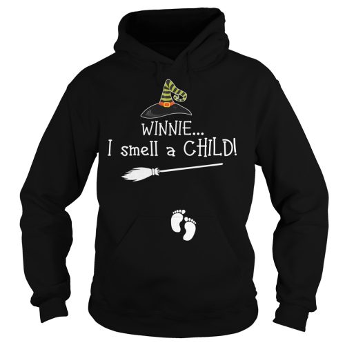Winnie I Smell A Child Pregnancy Halloween Shirt