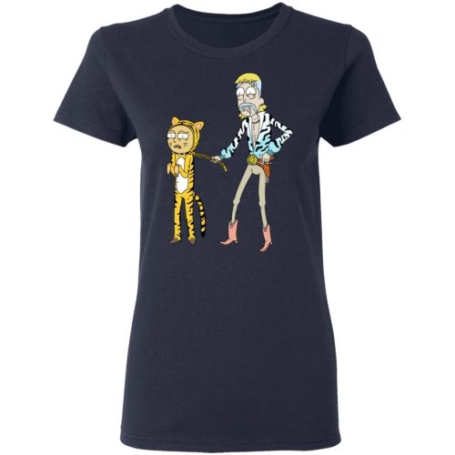 Rick And Morty x Tiger King Funny Parody Shirt