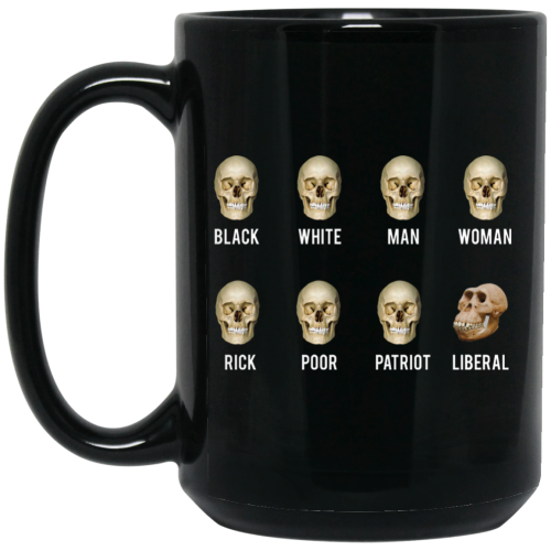 Liberal – Skulls Of Modern America Coffee Mug