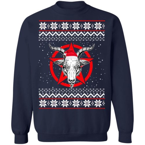Satanic Pentagram Christmas Shirt