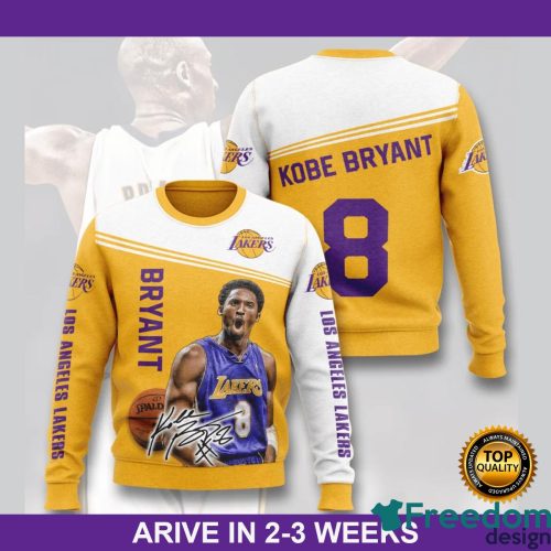 Kobe Bryant 8 LAL 3D Sweatshirt