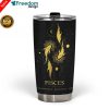Pisces Special Facts Design Stainless Steel Tumbler Cup 20oz