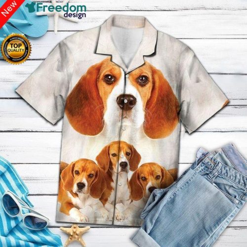 Awesome Beagle Hawaiian Shirt | Unisex