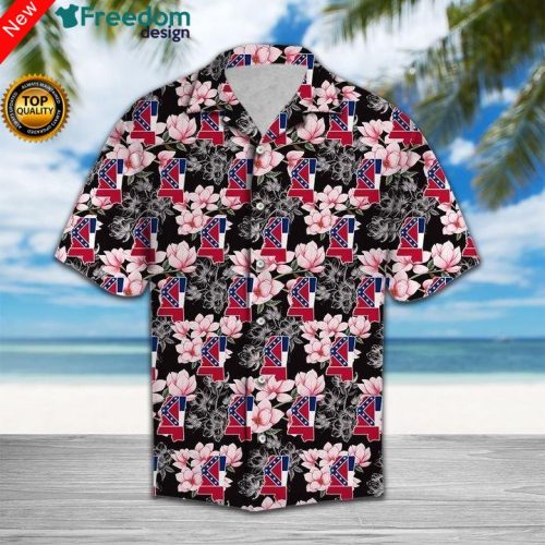 Mississippi Magnolia Hawaiian Shirt | Unisex