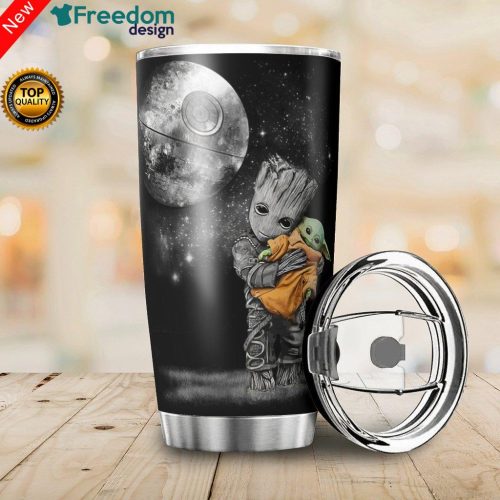 Customized Steelers Tumbler Cup Groot Mickey Yoda Gift