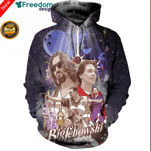 3D All Over Printed The Big Lebowski T Shirt Hoodie