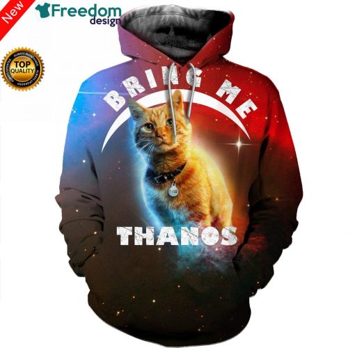 3D All Over Printed Bring Me Thanos T Shirt Hoodie