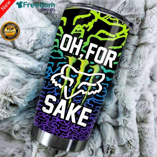 Oh For Sake Monster Tumbler Cup Stainless Steel Tumbler Cup 20oz