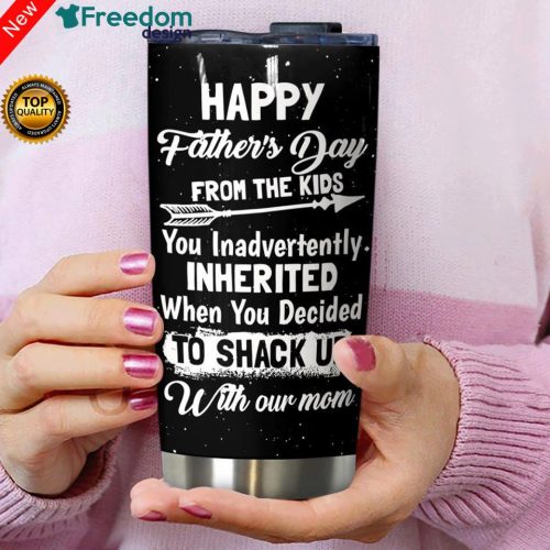 Happy Father's Day From The Kids Stainless Steel Tumbler Cup 20oz
