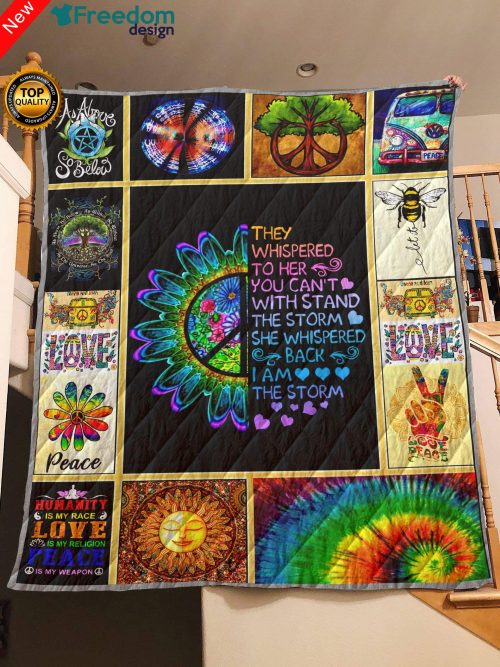 Hippie Inspirational Quotes In Wonderful Puzzles Premium Quilt