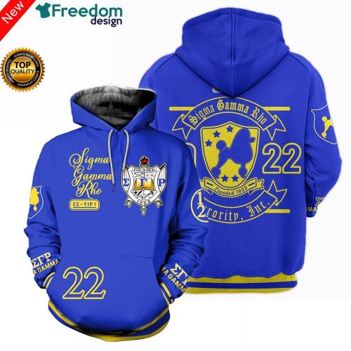 3D Full Over Printed Sigma Gamma Rho Clothes
