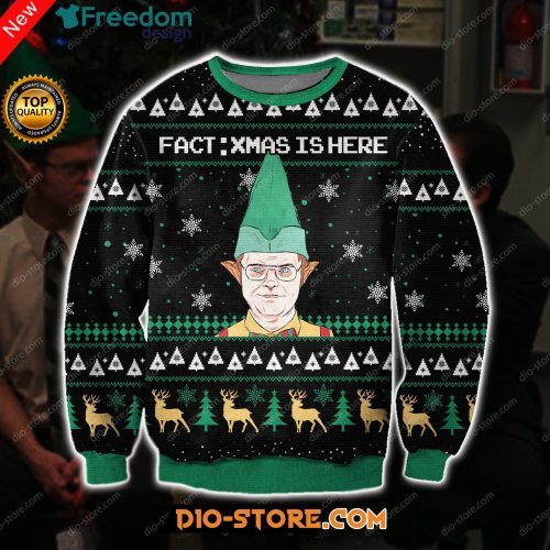 The Office Dwight Christmas 3D Print Ugly Sweatshirt