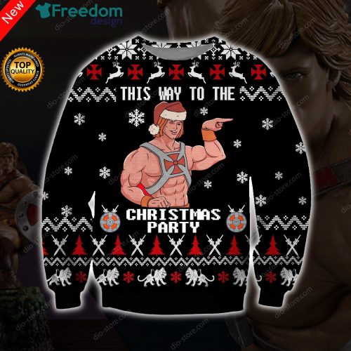 He Man Knitting 3D All Over Print Christmas Sweater