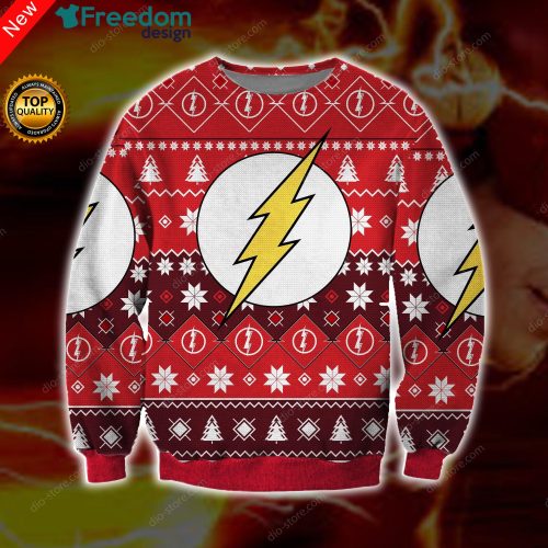 The Flash Knitting 3D All Over Print Christmas Sweater