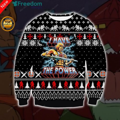 He Man Knitting 3D All Over Print Christmas Sweater