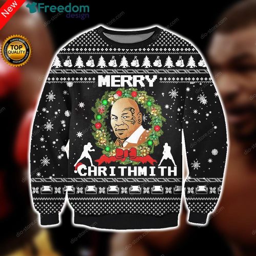Mike Tyson Knitting 3D All Over Print Sweater