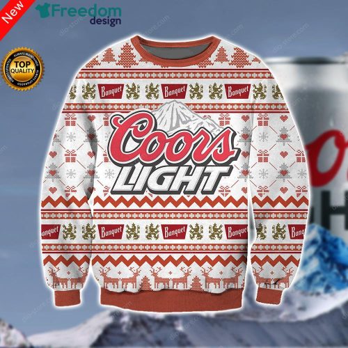 Coors Light Knitting 3D All Over Print Christmas Sweater