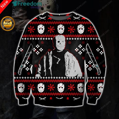 Jason Voorhees 3D All Over Print Sweater
