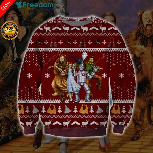 The Wizard Of Oz 3D All Over Print Christmas Sweater