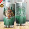 Guitar Bear Camping I See Trees Of Green Red Roses Too, I See Them Bloom For Me Tumbler Cup 20oz