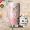 Piggy Lovers Stainless Steel Tumbler Cup 20oz