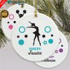 Personalized Sports Ornaments Christmas Holiday Gift Dancer Gymnast Cheerleader