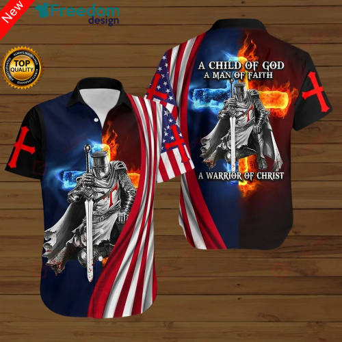 Knight Templar Hawaiian Shirt | Unisex