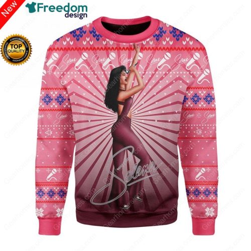Selena Quintanilla Christmas Ugly Sweater