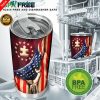Autism American Flag Stainless Steel Tumbler Cup 20oz