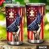 Autism American Flag Stainless Steel Tumbler Cup 20oz