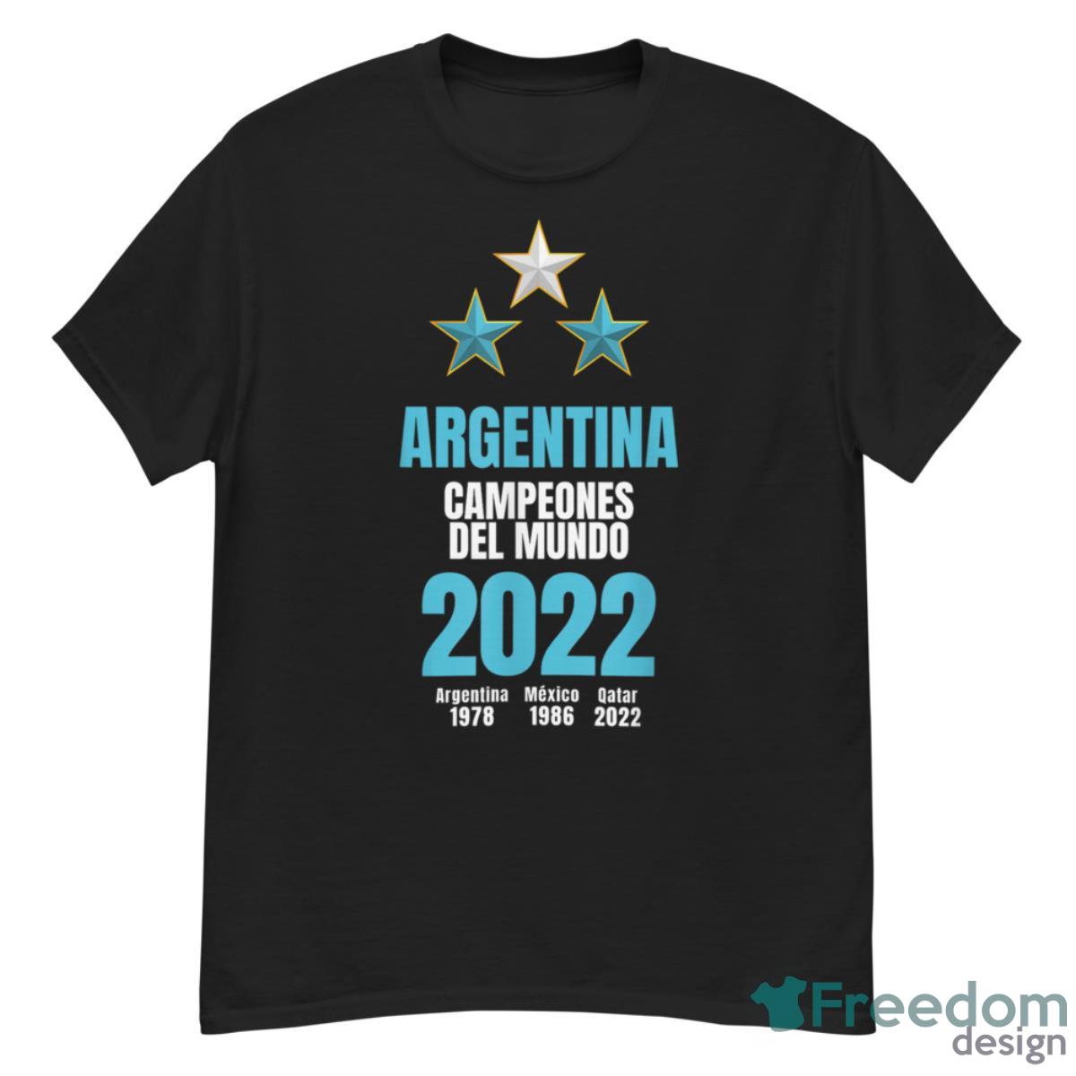 Argentina Campeones del Mundo 2022 Shirt - G500 Men’s Classic T-Shirt