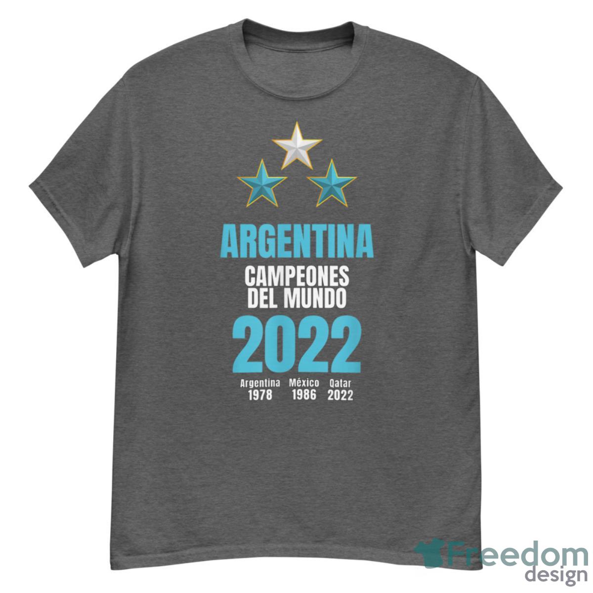 Argentina Campeones del Mundo 2022 Shirt - G500 Men’s Classic T-Shirt-1