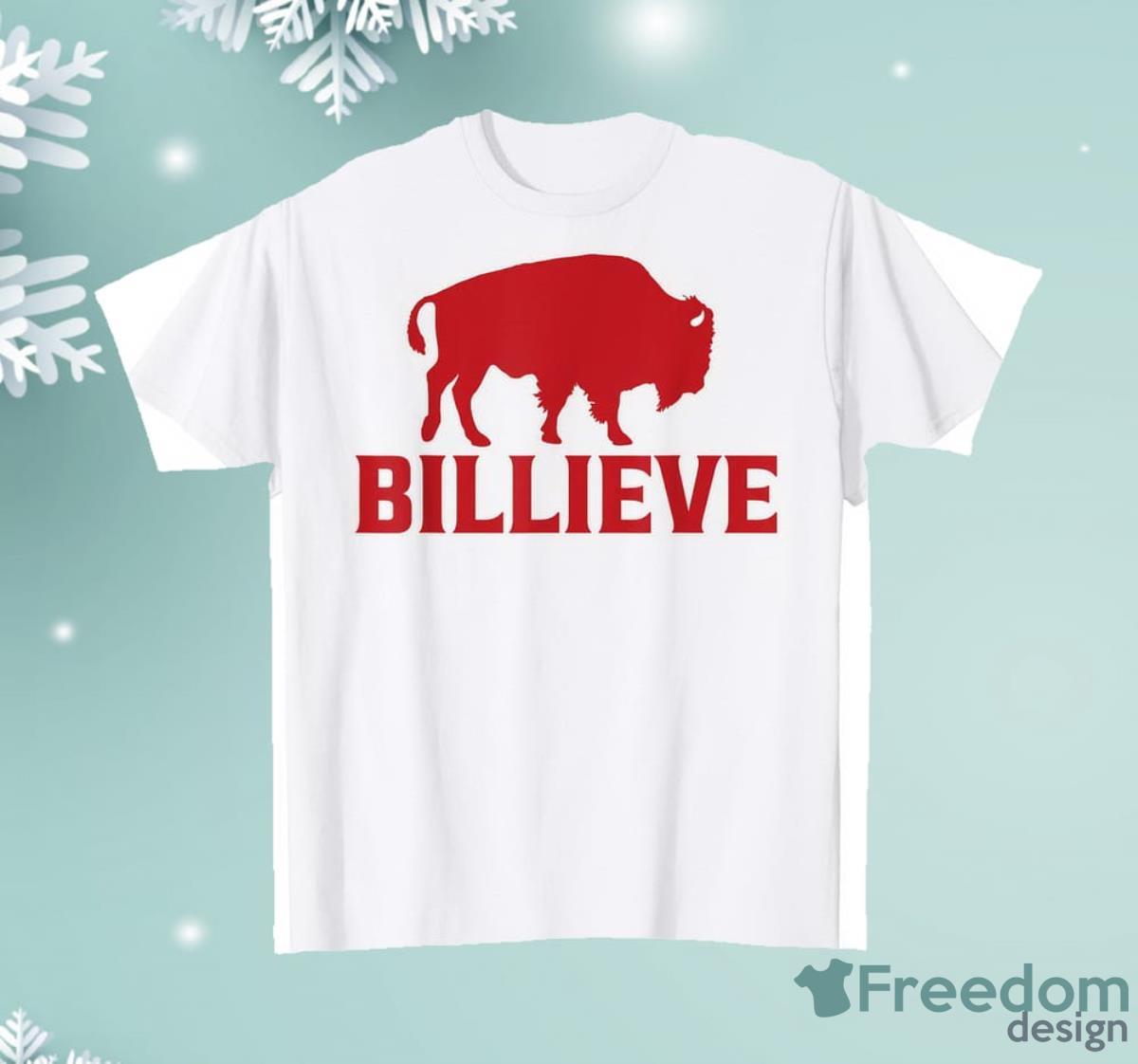 Billieve Bills Mafia Buffalo Football Fan Shirt Product Photo 1