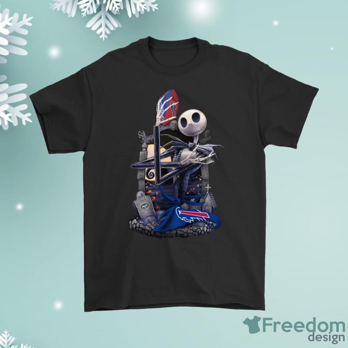 Buffalo Bills Jack Skellington And Zero Polo Shirt - T-shirts Low