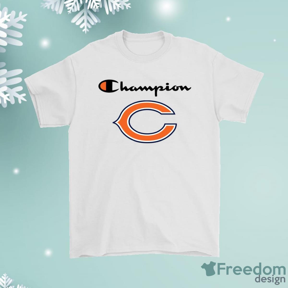 Chicago Bears Champion Logo Mashup Shirt Product Photo 1