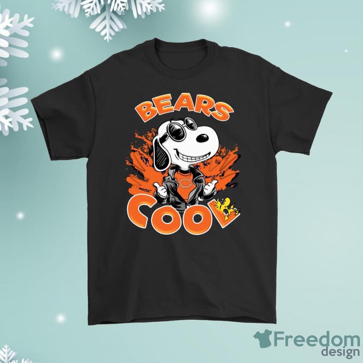 Chicago Bears Snoopy Joe Cool Were Awesome Shirt Product Photo 1