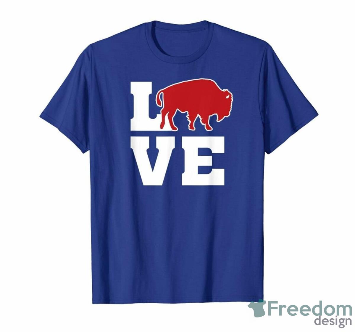 Love Buffalo Vintage Ny Football Bills Mafia Sports Gif Shirt Product Photo 1