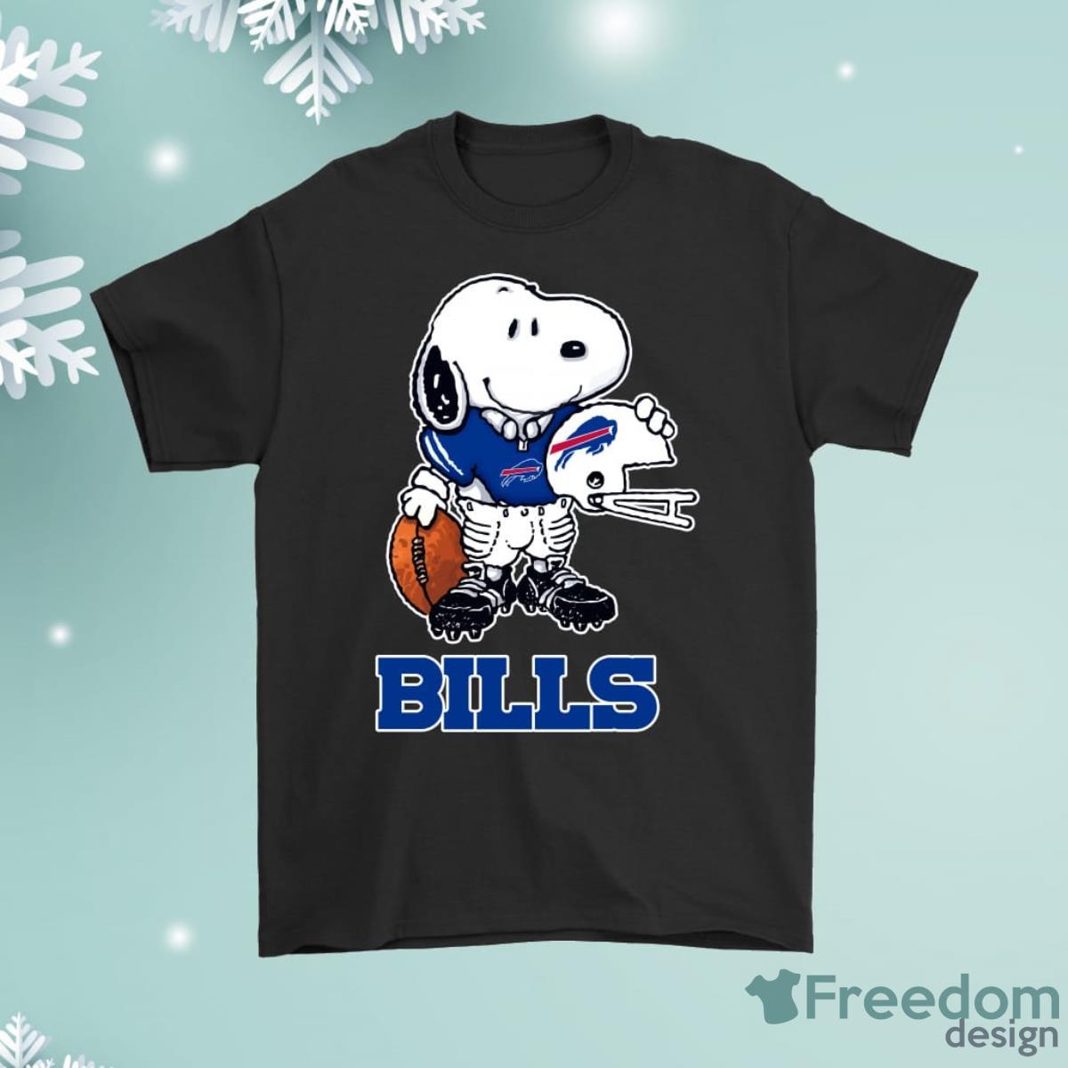 Snoopy A Strong And Proud Buffalo Bills Player T-Shirt - T-shirts Low Price