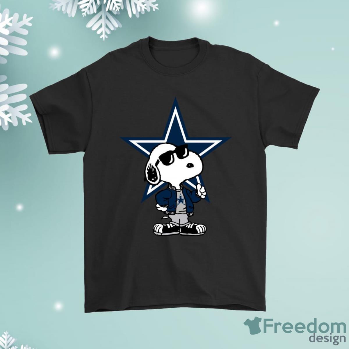 Joe Cool Snoopy Dallas Cowboys T-Shirt - T-shirts Low Price