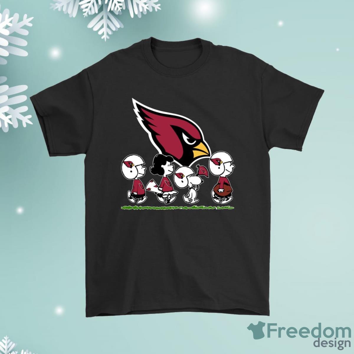 Snoopy The Peanuts Cheer For The Arizona Cardinals Shirt Product Photo 1